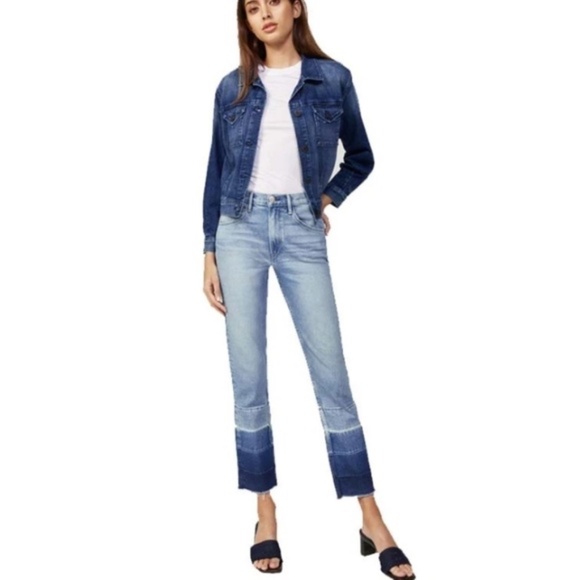 3x1 NYC High waist Straight leg Drop hem Jeans Size 24 - Picture 1 of 11